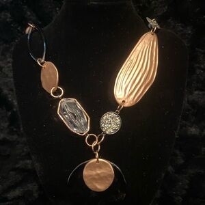 Black Diamond long necklace